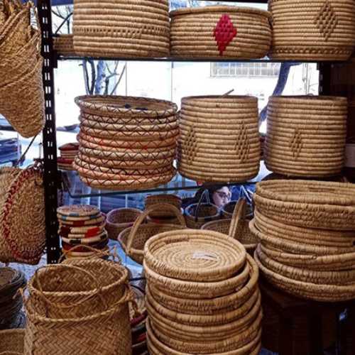 بزرگ ترین تولیدی محصولات حصیری شمال